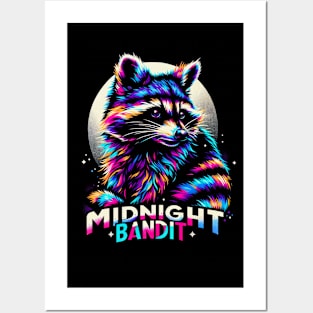 Spectral Raccoon Moon Guardian Posters and Art